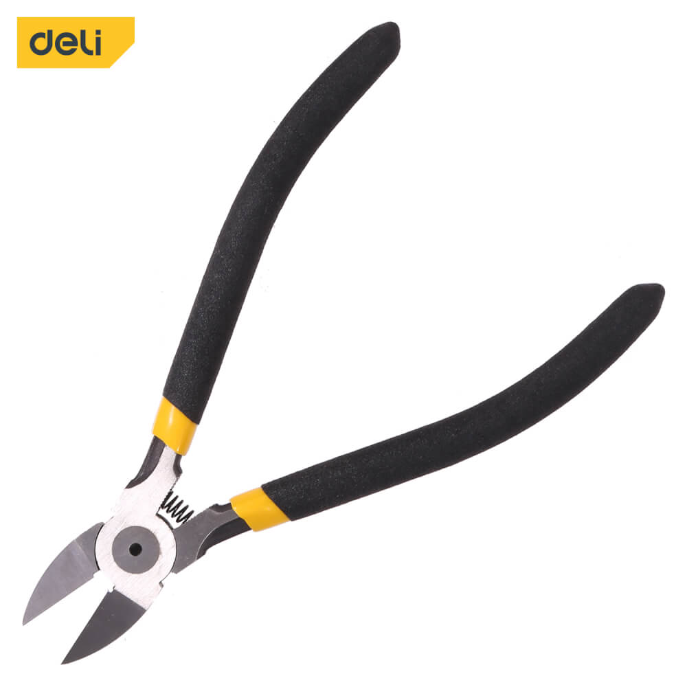 คีมปากตัด DELI EDL2715-YL-01 5นิ้ว_0